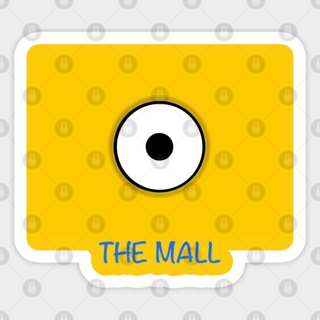 MINI YELLOW MALL Sticker by LuckYA